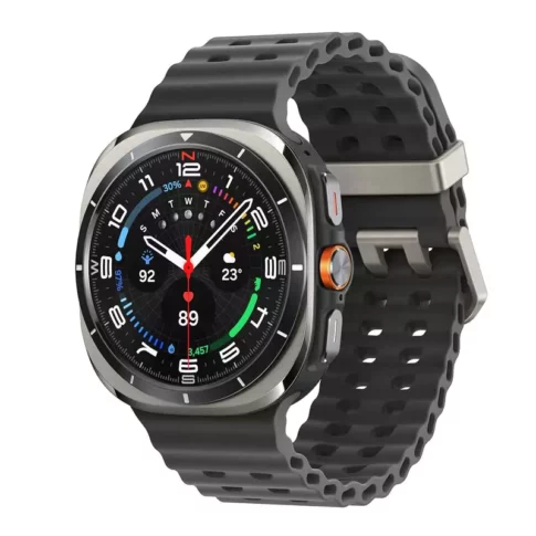 Samsung Galaxy Watch Ultra (LTE) 47mm with Built-in GPS, 100m Water Resistance Depth, Compatible with Android only (Titanium Silver)